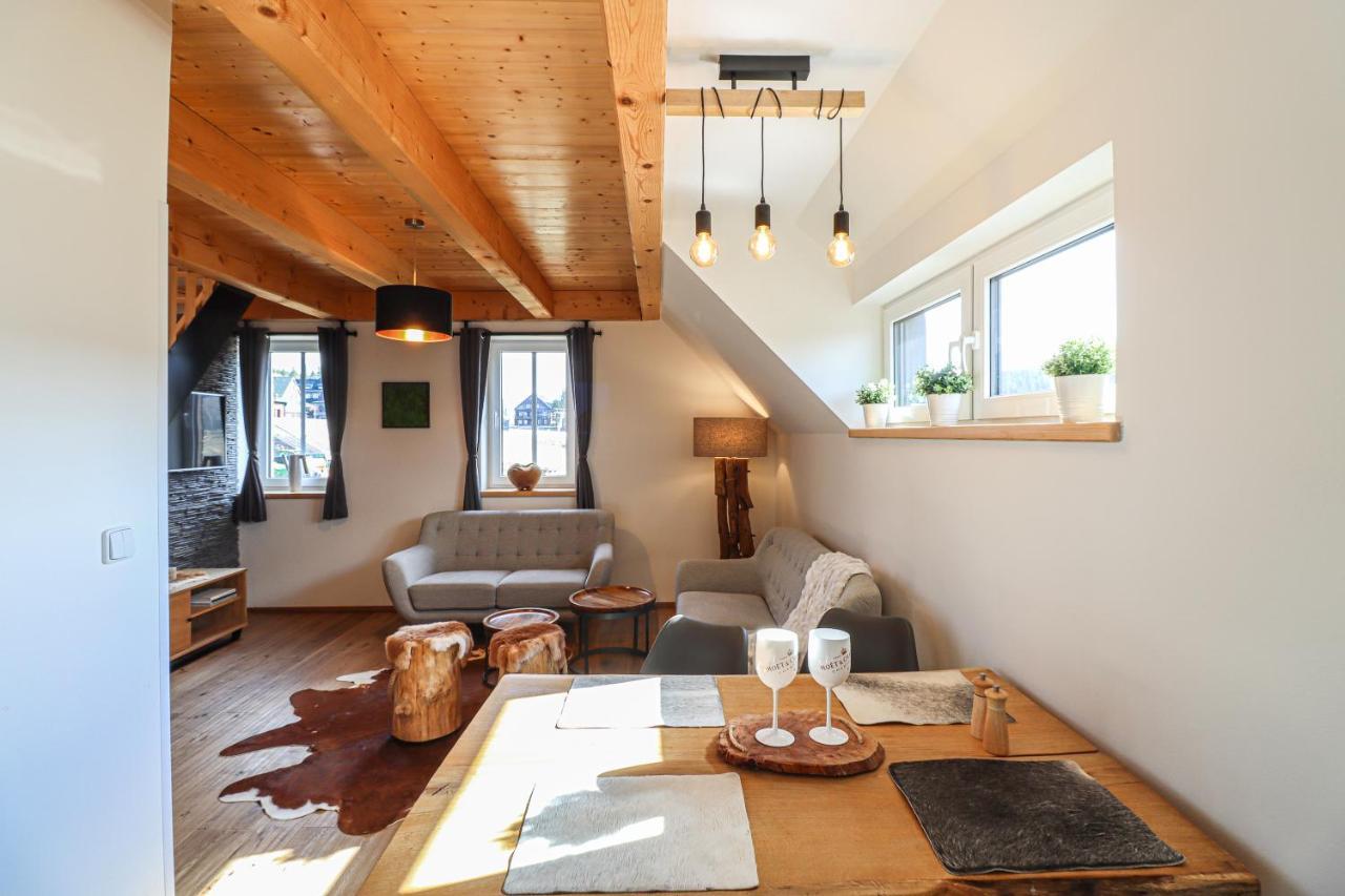 Woodhome - Luxury Mountain Apartment Horní Malá Úpa Esterno foto